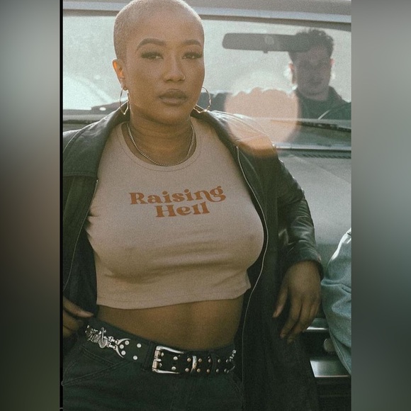 Cropped Baby Tee - Picture 1 of 4